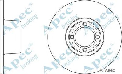 APEC BRAKING dsk239 -  Тормозной диск